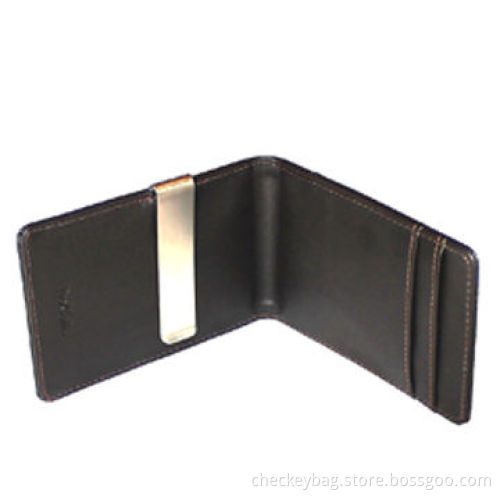 Money clip card case